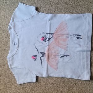 Carter's 4T ballerina tee